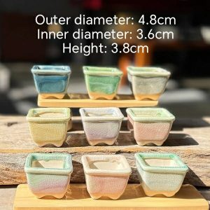 Square-Ceramic Pot