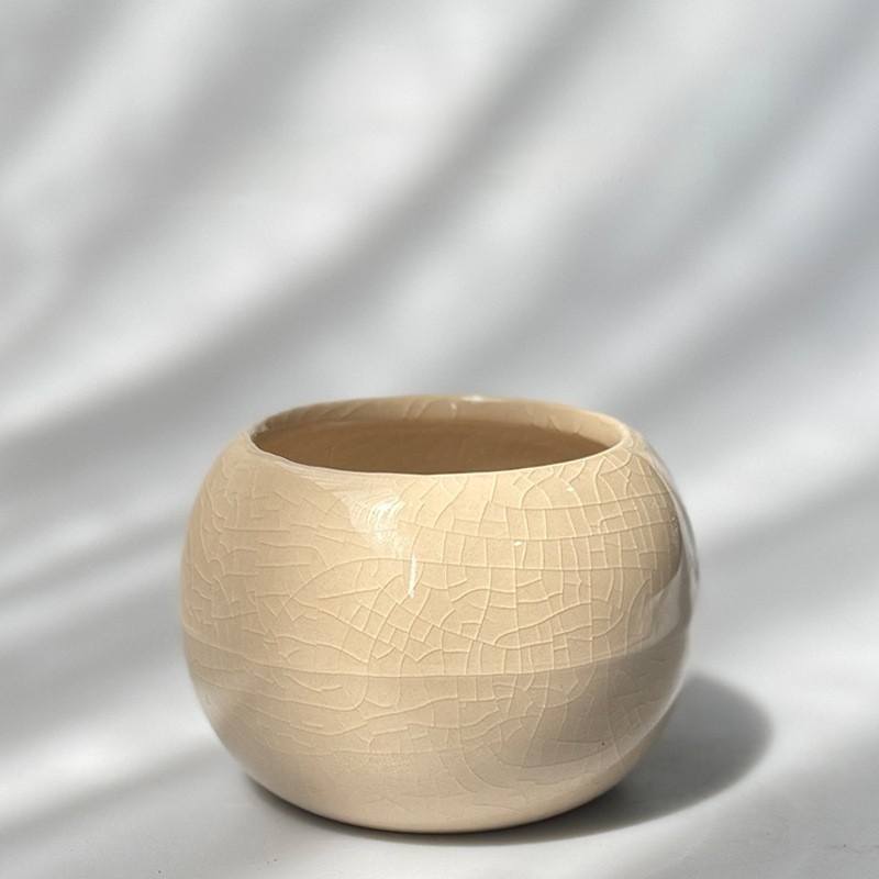 Round egg basin Pot